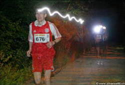 100-km-Lauf Biel auf der Strecke